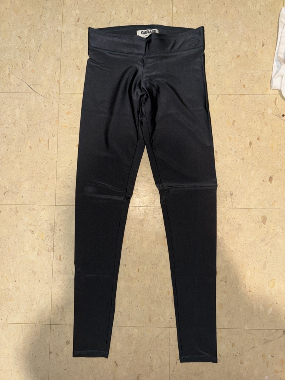 Garage Black Performance High-Waist Leggings